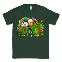 Sports Green st patricks nurse Classic Tee - AdoDesignShop