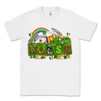 White st patricks nurse Classic Tee - AdoDesignShop