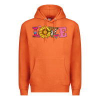 Carrot love sunflower valentines day Premium Hoodie - AdoDesignShop