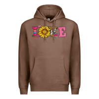 Chestnut love sunflower valentines day Premium Hoodie - AdoDesignShop