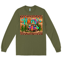Army Green home Long Sleeve Tee - JahusDesignShop