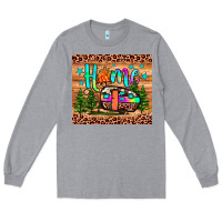 Heather Grey home Long Sleeve Tee - JahusDesignShop