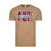 Vintage Coffee auntie like mom only cooler Vintage Tee - Zillion Design Studio