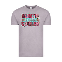 Vintage Zinc auntie like mom only cooler Vintage Tee - Zillion Design Studio