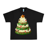 Black white christmas cookie cake Urban Heavy Tee - FaDigitalArtStudio