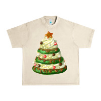 Sandshell white christmas cookie cake Urban Heavy Tee - FaDigitalArtStudio