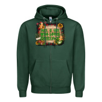 Sports Green just a girl who loves christmas Zipper Hoodie - AdoDesignShop