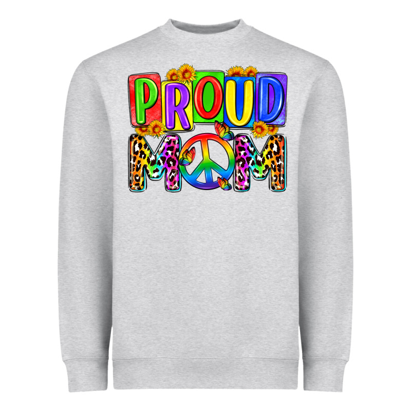Proud Mom Lgbt Heavyweight Sweatshirt by Zillion Design Studio | Teevron
