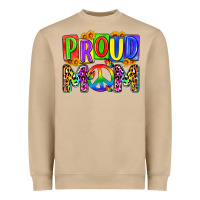 Mushroom proud mom lgbt Heavyweight Sweatshirt - Zillion Design Studio