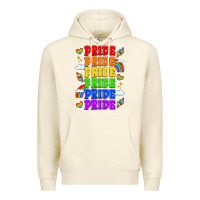 Sandshell rainbow pride celebration Premium Hoodie - LillyAllenDesigns