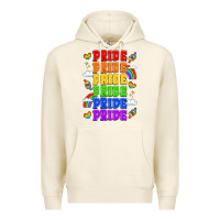 Tofu rainbow pride celebration Premium Hoodie - LillyAllenDesigns