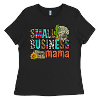 Black small business mama Ladies Tee - AdoDesignShop