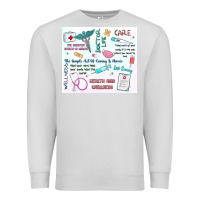 Dove Grey doctor life Premium Sweatshirt - MaliasSmallBusiness