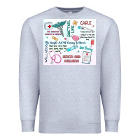Heather Grey doctor life Premium Sweatshirt - MaliasSmallBusiness