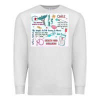 Oatmeal Heather doctor life Premium Sweatshirt - MaliasSmallBusiness