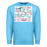 Ocean Blue doctor life Premium Sweatshirt - MaliasSmallBusiness