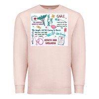 Pale Pink doctor life Premium Sweatshirt - MaliasSmallBusiness
