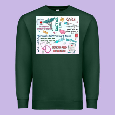 Doctor Life Premium Sweatshirt Designed By Maliassmallbusiness