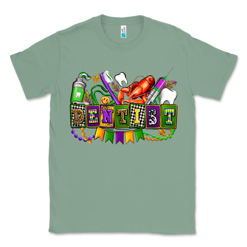 Mardi Gras Dentist Classic Tee by AdoDesignShop | Teevron