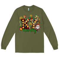 Army Green ky kentucky christmas Long Sleeve Tee - AdoDesignShop