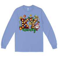 Colony Blue ky kentucky christmas Long Sleeve Tee - AdoDesignShop