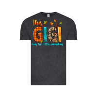 Vintage Black this gigi loves her little pumpkins Vintage Tee - texasbilliewilder