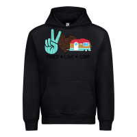 Black Peace Love Camp Urban Hoodie - Bettercallsaul