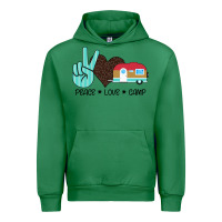 Emerald Peace Love Camp Urban Hoodie - Bettercallsaul