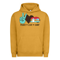 Pigment Peanut Butter Peace Love Camp Urban Hoodie - Bettercallsaul