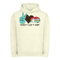 Pigment Pistachio Peace Love Camp Urban Hoodie - Bettercallsaul