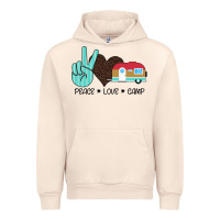 Sandshell Peace Love Camp Urban Hoodie - Bettercallsaul