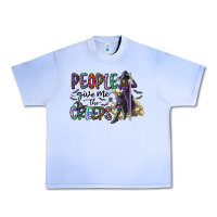 Grape Ice people give me the creeps Urban Heavy Tee - CowhideDigitalArt