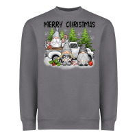 Storm merry christmas gnomies Heavyweight Sweatshirt - texasbilliewilder