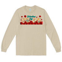 Mushroom valentines day with playing cards Long Sleeve Tee - AdoDesignShop