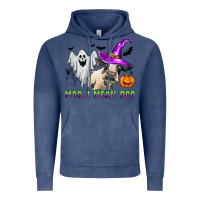 Vintage Denim moo i mean boo Vintage Hoodie - Zillion Design Studio