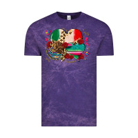 Cloud Purple mexican hearts Vintage Tee - CTS Tumbler Store