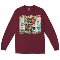Burgundy love camp Long Sleeve Tee - JahusDesignShop