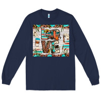 Navy love camp Long Sleeve Tee - JahusDesignShop