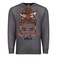 Charcoal Heather gymnastics mom Premium Sweatshirt - MaliasSmallBusiness