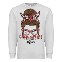 Dove Grey gymnastics mom Premium Sweatshirt - MaliasSmallBusiness