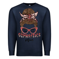 Navy gymnastics mom Premium Sweatshirt - MaliasSmallBusiness