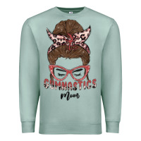 Seafoam gymnastics mom Premium Sweatshirt - MaliasSmallBusiness
