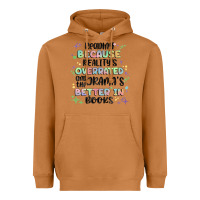 Meerkat reading because realitys overrated Heavyweight Hoodie - MaliasSmallBusiness