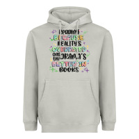 Moon Dust reading because realitys overrated Heavyweight Hoodie - MaliasSmallBusiness