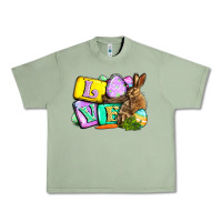 Oil Green Love Easter Day Urban Heavy Tee - CowGirlArtShop