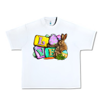 White Love Easter Day Urban Heavy Tee - CowGirlArtShop