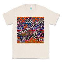 Natural african ankara zebra seamless pattern Classic Tee - BundleAndBundleShop