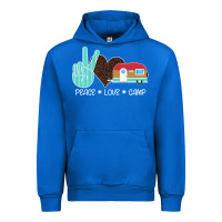Cobalt Peace Love Camp Urban Hoodie - Bettercallsaul