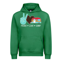Emerald Peace Love Camp Urban Hoodie - Bettercallsaul