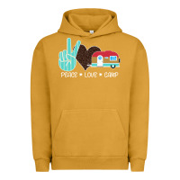 Pigment Peanut Butter Peace Love Camp Urban Hoodie - Bettercallsaul